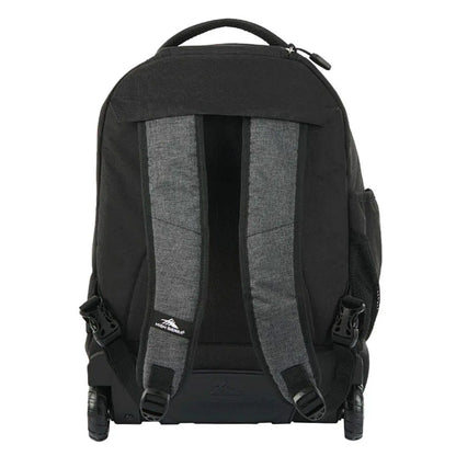 Contoured, adjustable Vapel™ mesh padded shoulder straps tuck away inside the padded back panel when not in use