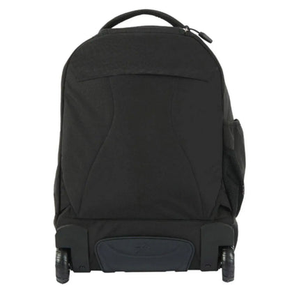 Backpack straps foldaway when not in use