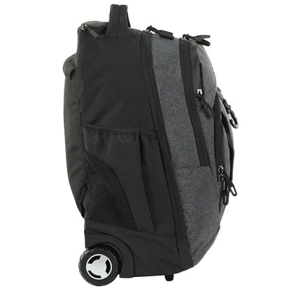 Elastic side pocket to hold a water bottle or other gear