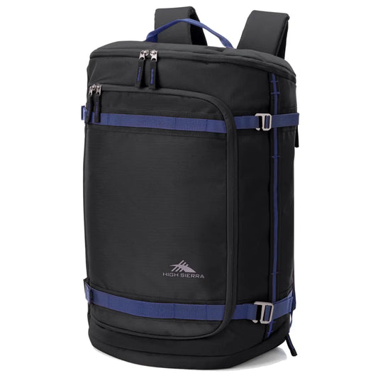 High Sierra Travel Backpack with 14’’ Laptop Pocket - Black / Navy