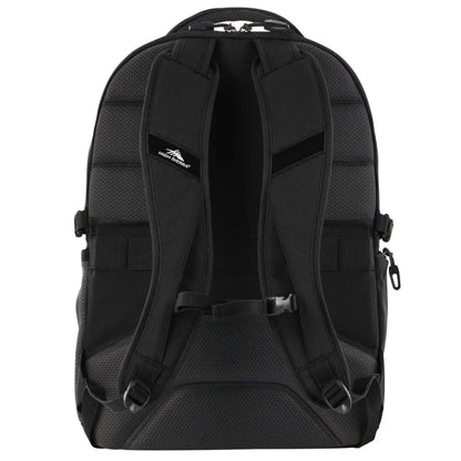 Padded back panel and shoulder straps