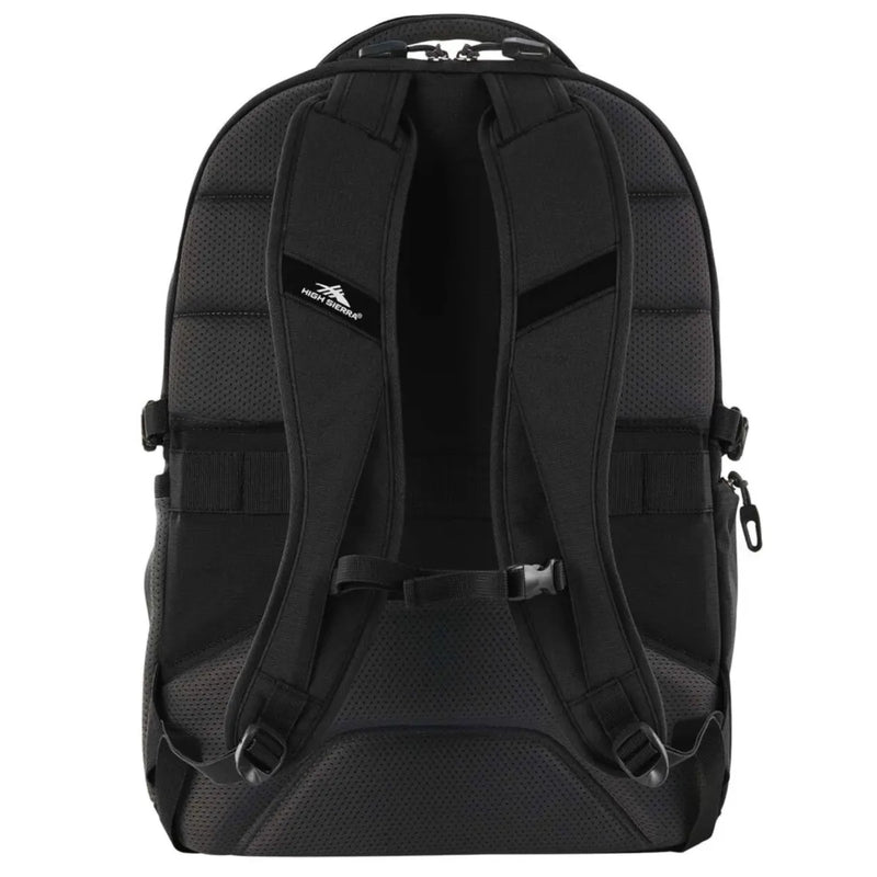 Padded back panel and shoulder straps