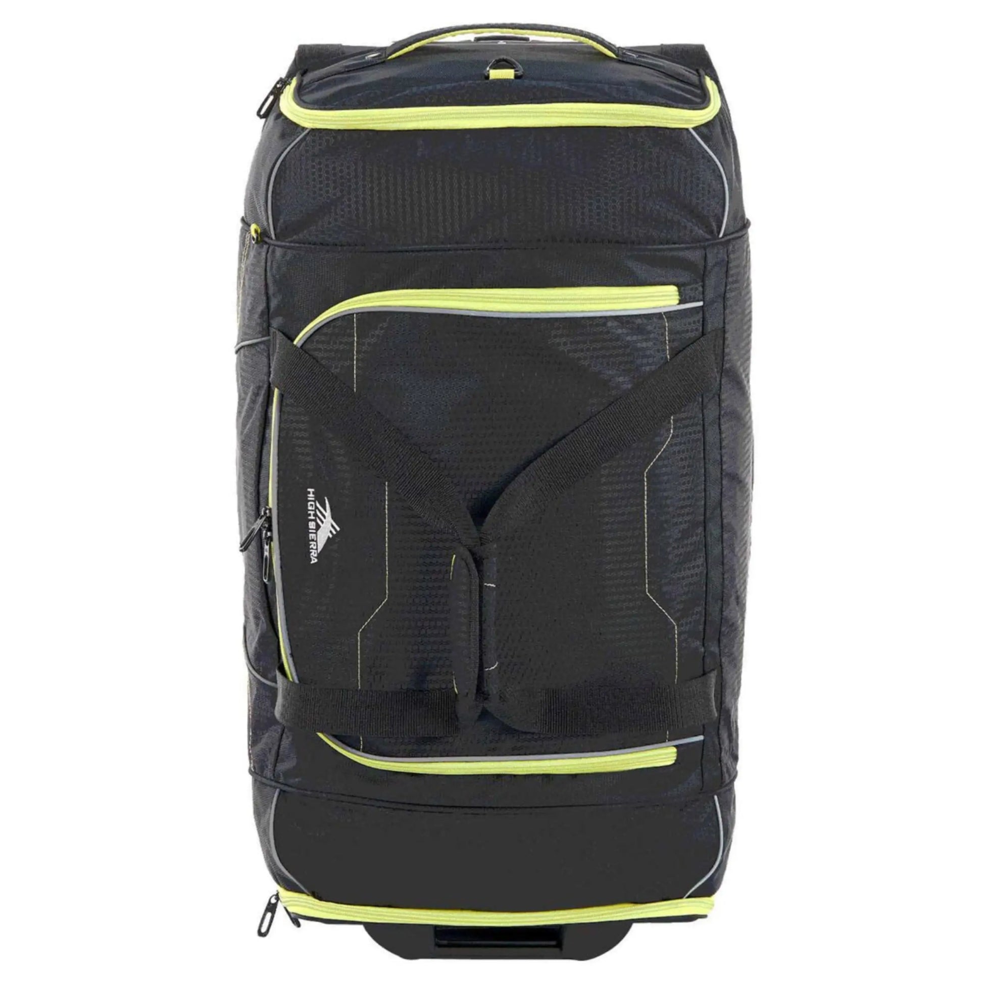 High Sierra Ultimate Access 3 - 76 cm Wheeled Duffle - Black/Lime Green