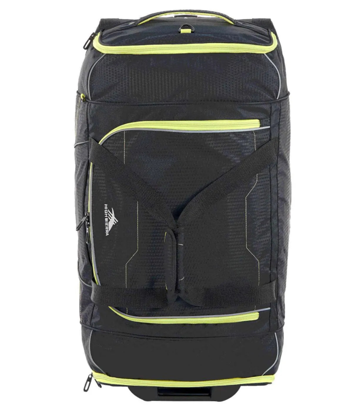 High Sierra Ultimate Access 3 - 76 cm Wheeled Duffle - Black/Lime Green