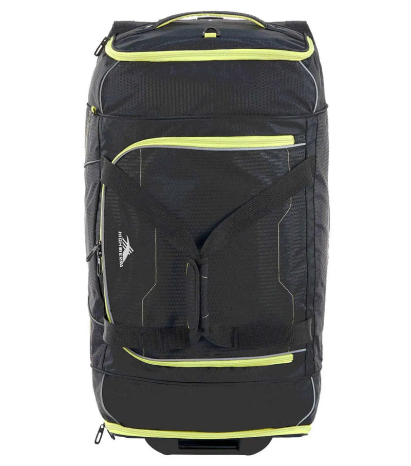 High Sierra Ultimate Access 3 - 76 cm Wheeled Duffle - Black/Lime Green