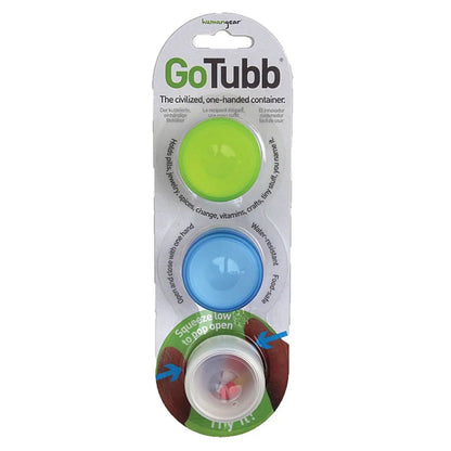 Humangear GoTubb Travel Containers (Small) 3 Pack