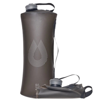 Hydrapak Seeker 3L Collapsible Bottle - Mammoth Grey