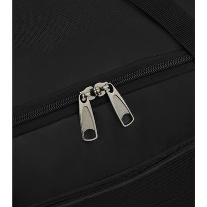 Zippers can be locked for added protection