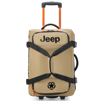Jeep 55 cm 2-Wheel Rolling Duffle Bag - Warm Sand (JS005A)