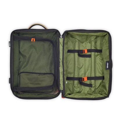 Dual large compartments to ensure you maximize every inch of space for your gear and essentials
