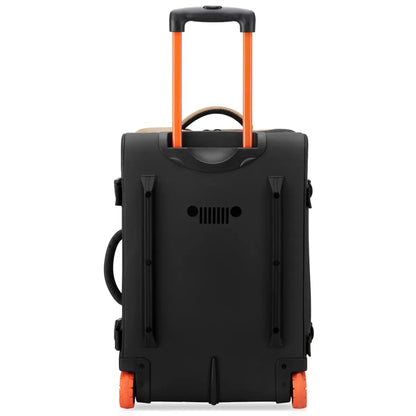 Trail-Optimized dual wheels and expedition trolley system