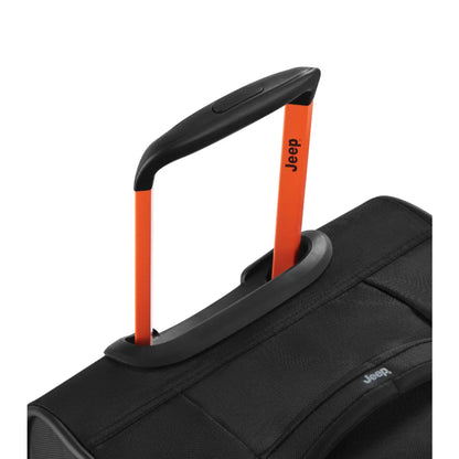 Push button retractable handle