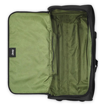 top zipper portal offering expansive visibility and hassle-free packing
