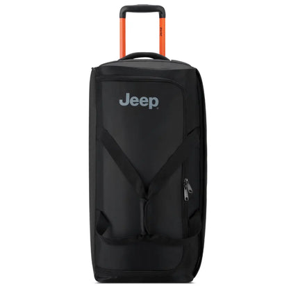 Jeep 73 cm 2-Wheel Rolling Duffle Bag - Black