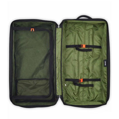 Dual large compartments to ensure you maximize every inch of space for your gear and essentials, optimizing your packing prowess.