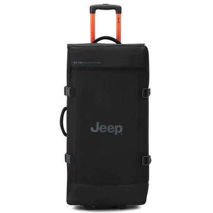 Jeep 82 cm 2-Wheel Rolling Duffle Bag - Black (JS007C)