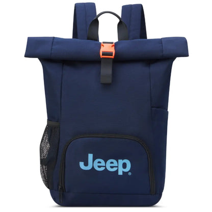 Jeep Rolltop 17" Laptop Backpack - Navy (JS016D)