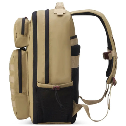 side-mounted water bottle pocket