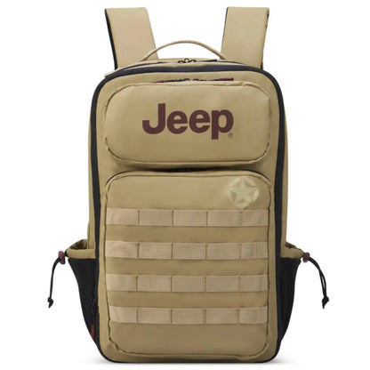 Jeep Tactical 15.6" Laptop Backpack - Beige (JS010B)
