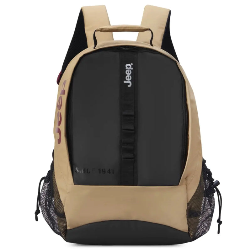 Jeep Versatile 15.6" Laptop Backpack - Beige (JS011B)