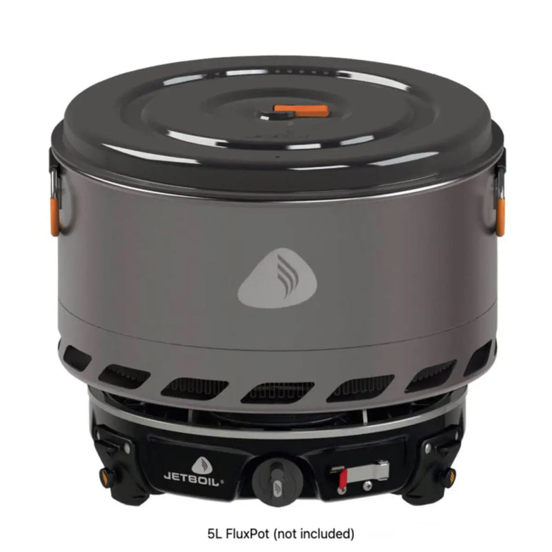 Compatible with 5L FluxPot (not included), both in storage and in use