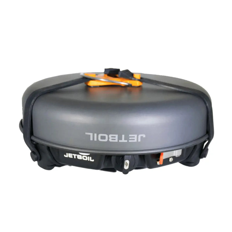 Frypan stores away neatly on top