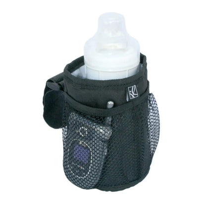 JL Childress Cup 'N Stuff Universal Stroller / Pram Cup or Bottle Holder - Black