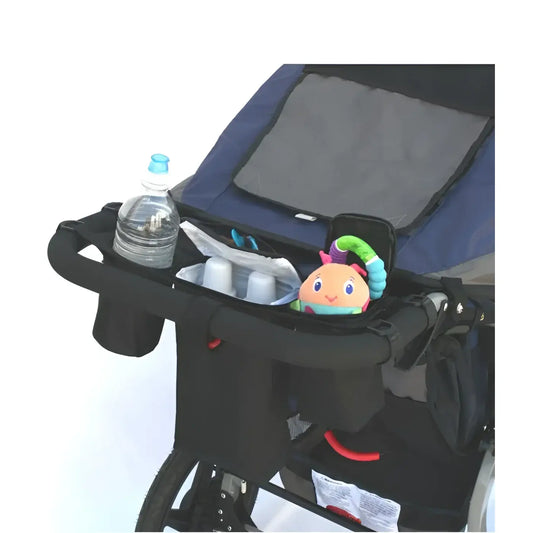 Cups 'N Cool Deluxe Stroller Console - Black : JL Childress (Please note : Accessories for display purpose only)