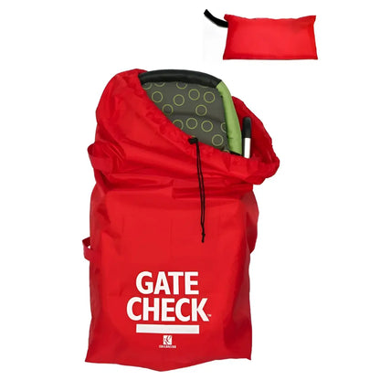 Standard and Double Strollers Gate Check Bag, stuffs quickly into attached pouch