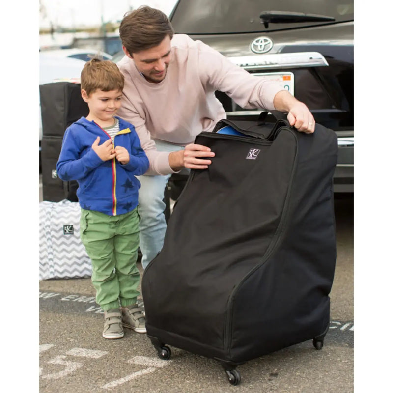 Dual, lockable zipper opening