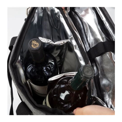 Fits 3 x standard sized wine bottles