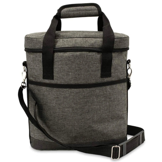 Karlstert Premium 3 Bottle Carrier - Charcoal