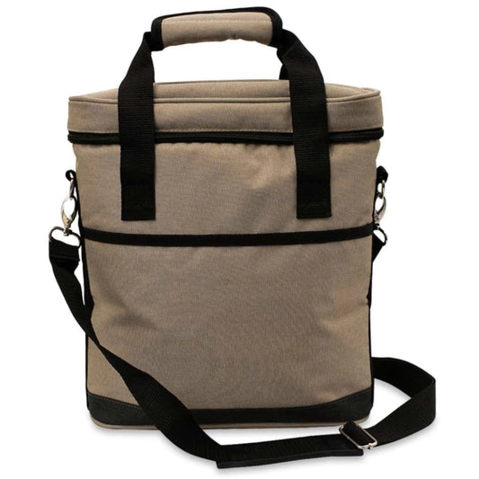 Karlstert Premium 3 Bottle Carrier - Sand 