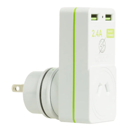 Removable adaptor connection – use at home or away