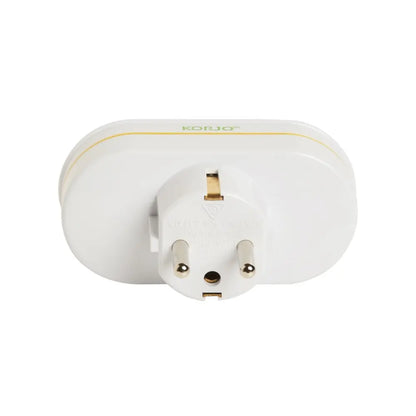 Allows 2 Aus/NZ devices to be plugged into a single EU socket