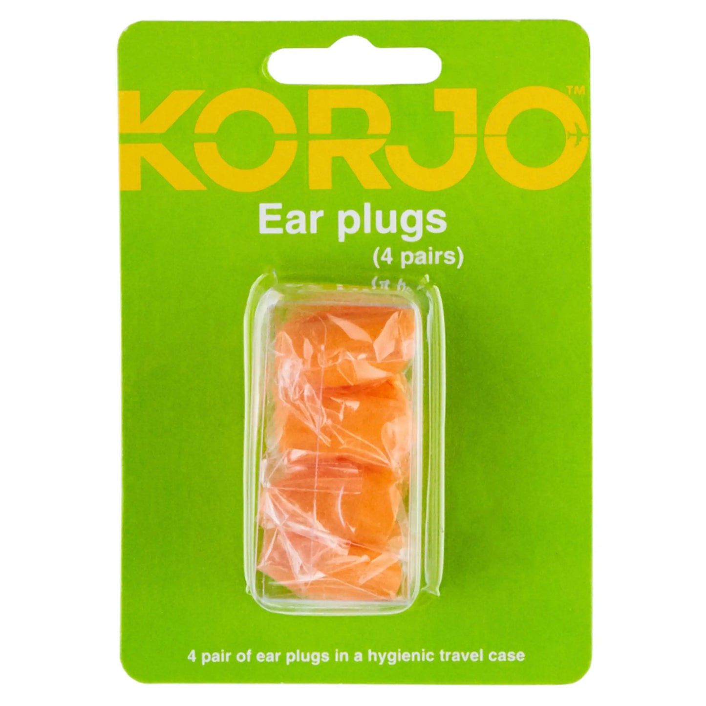 Korjo Ear Plugs : 4 Pair Pack