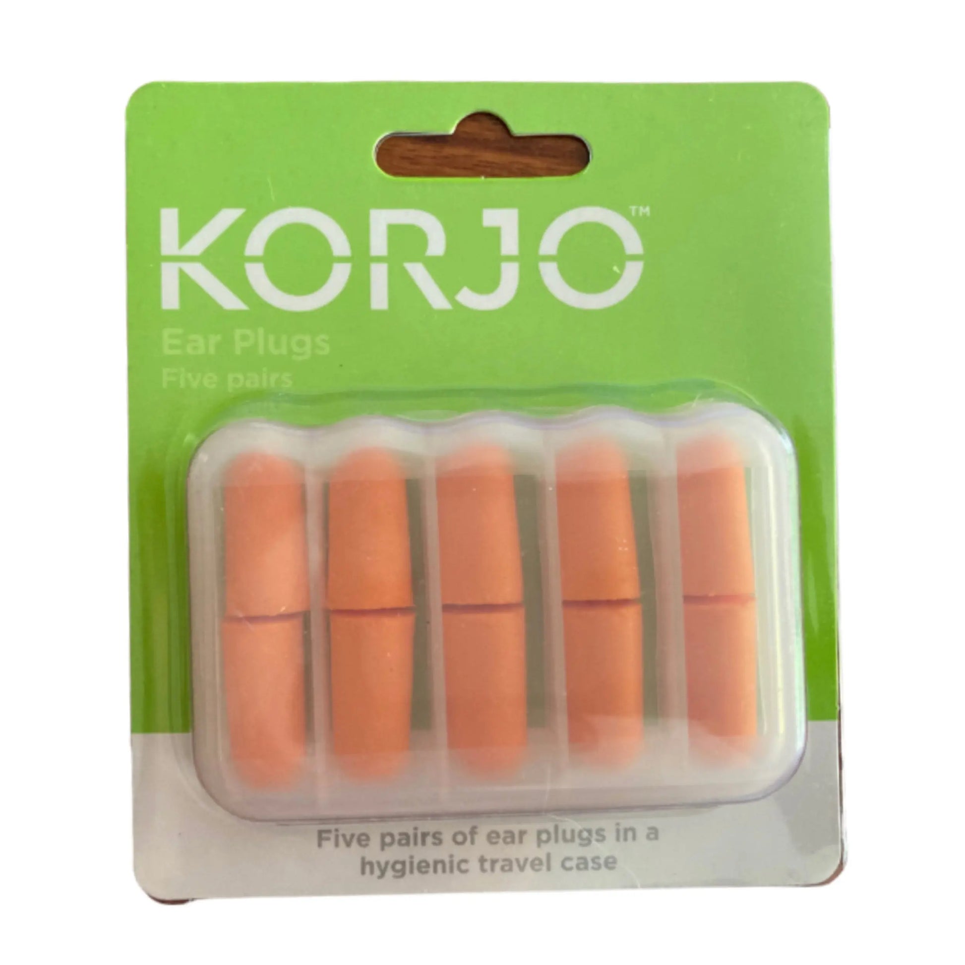 Korjo Ear Plugs - 5 Per Pack