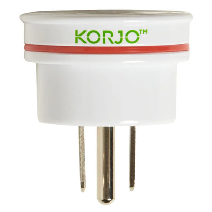 Korjo Electrical Adaptor 2 or 3pin AU to USA 3pin and others