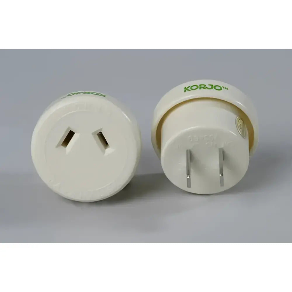 Electrical Adaptor 2pin: AU to USA, Japan & others: Korjo