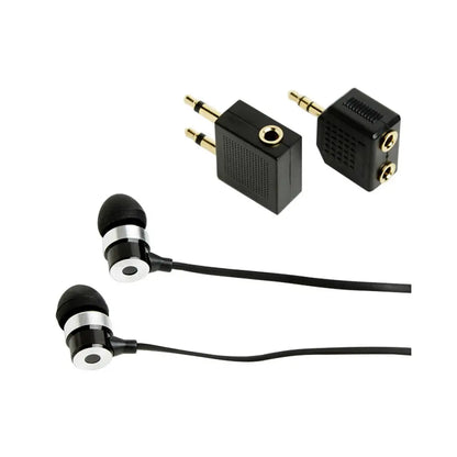 Ear Buds Travel Kit - Black