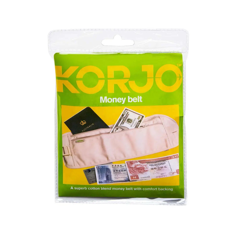 Korjo Money Belt Polycotton