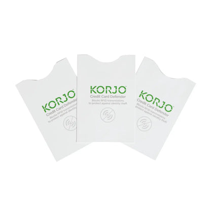Korjo RFID Credit Card Defender - 3 Pack