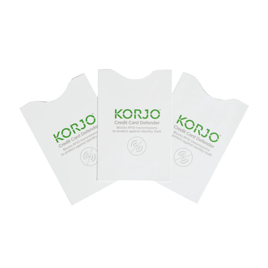 Korjo RFID Credit Card Defender - 3 Pack