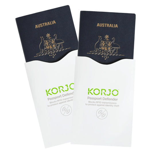 Korjo RFID Passport Defender - 2 Pack 