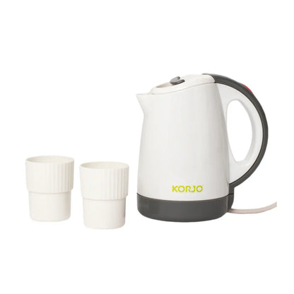 Korjo Travel Jug / Kettle - Dual Voltage 