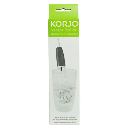 Korjo Travel Water Boiler / Immersion Heater : Dual Voltage