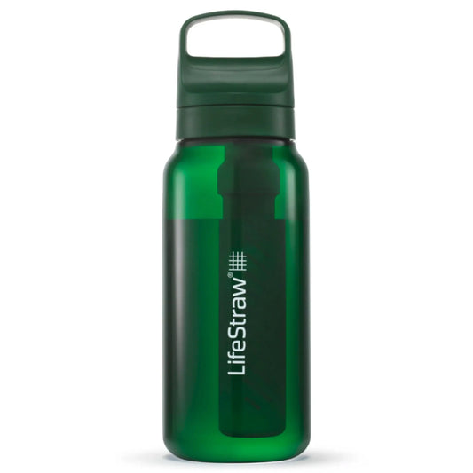 LifeStraw Go 2.0 - 1L Water Filter Bottle - Terrace Green