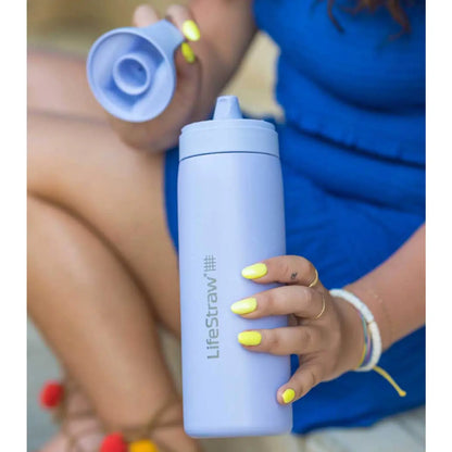 Cap with color-matched silicone mouthpiece