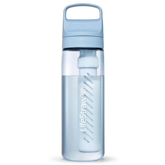 LifeStraw Go 2.0 - 650ml Water Filter Bottle - Icelandic Blue