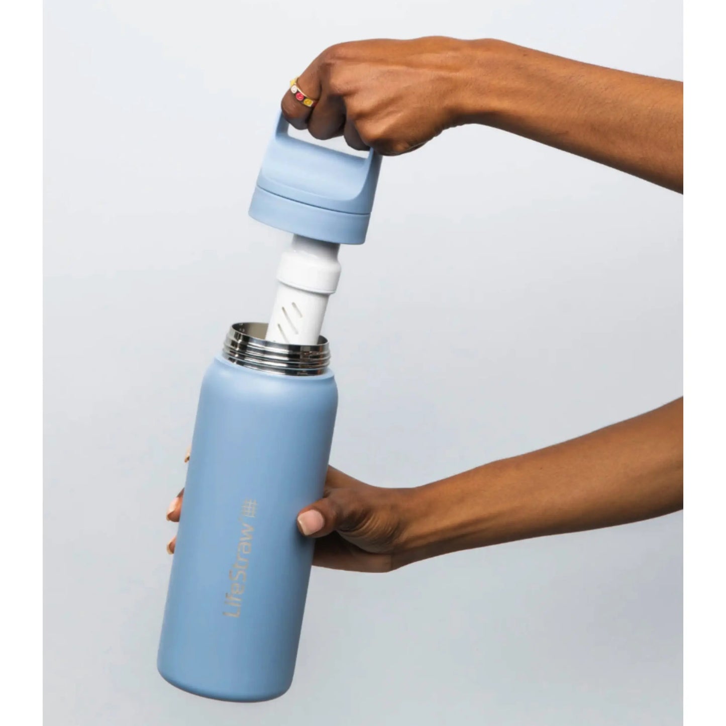 The Membrane microfilter protects against 99.999999% Bacteria (including E.coli + Salmonella), 99.999% Parasites (including Giardia and Cryptosporidium), 99.999% Microplastics, sand, dirt, and cloudiness